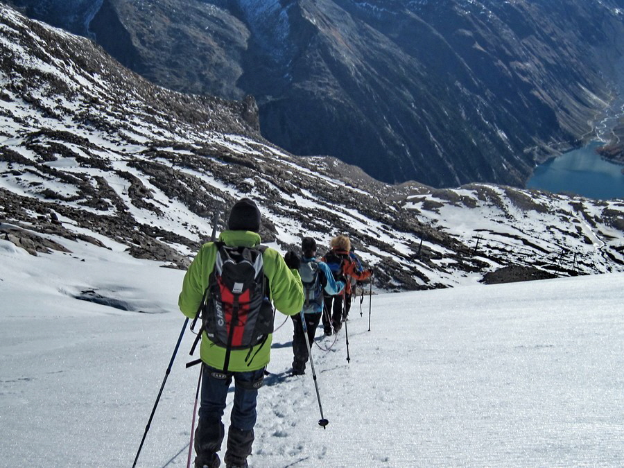 Tuxer Gletscher - Riepen Sattel - Olperer 04 Tuxer Gletscher - Riepen Sattel - Olperer 04